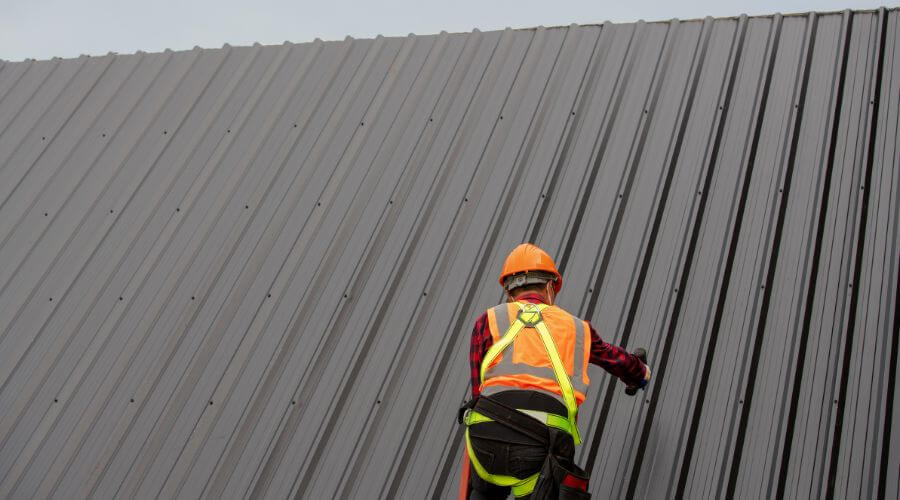 Professional metal roof installation services in Eagle, NE
